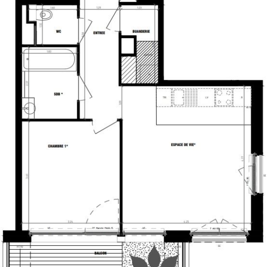 Annonces 75017 : Appartement | PARIS (75013) | 49.00m2 | 566 000 € 