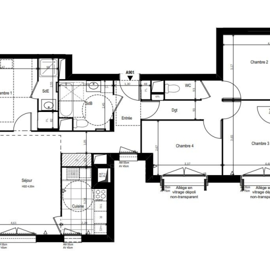  Annonces 75017 : Appartement | VITRY-SUR-SEINE (94400) | 100 m2 | 396 000 &euro; 