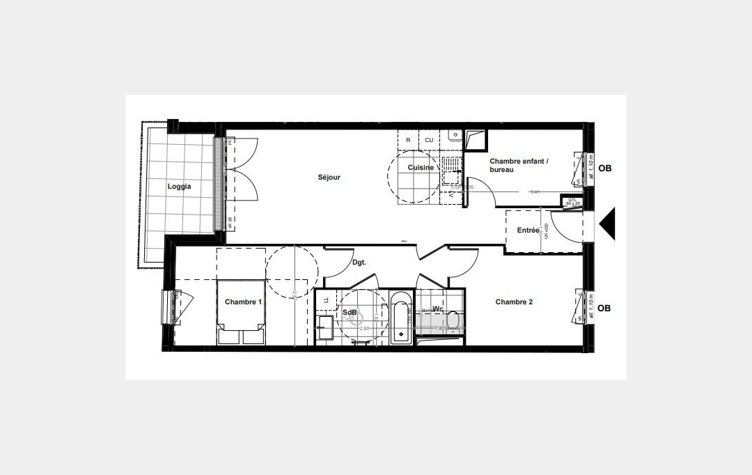 Annonces 75017 : Appartement | MONTREUIL (93100) | 65 m2 | 345 000 &euro; 