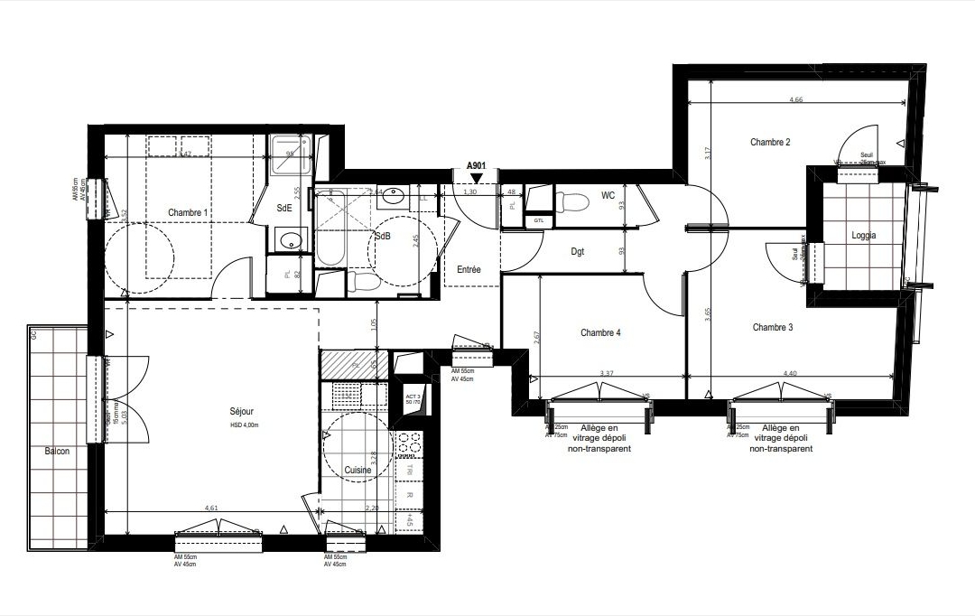 Annonces 75017 : Appartement | VITRY-SUR-SEINE (94400) | 100 m2 | 396 000 &euro; 